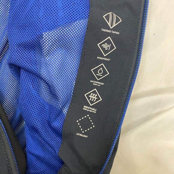 Slam Sailing Outdoor Boat Jacket Mens L Blue Waterproof Softshell Windproof - Picture 11 of 13